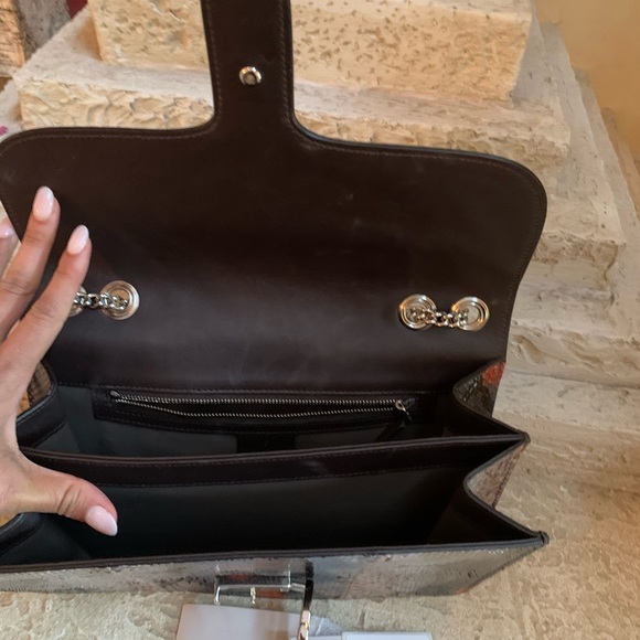 Gucci - gucci interlocking python shoulder bag - Picture 4 of 7